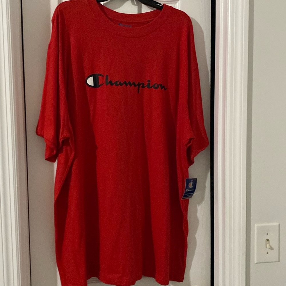 Men’s Red Champion Shirt